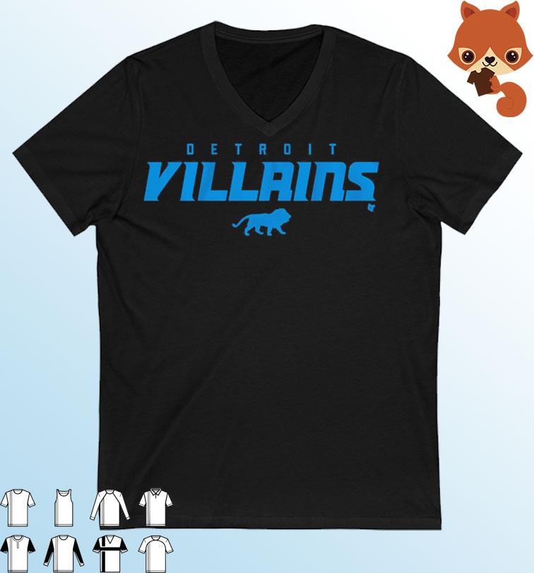 Detroit Villains Detroit Lions Shirt