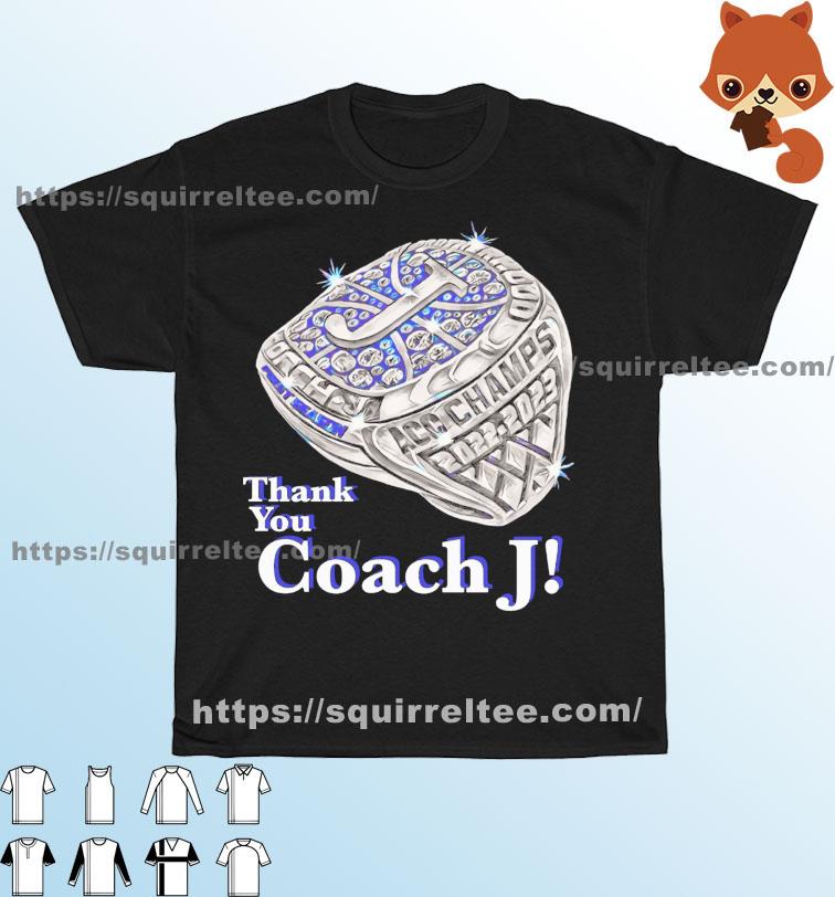 Duke Basketball Thank You Coach J ACC Champions 2023 Shirt