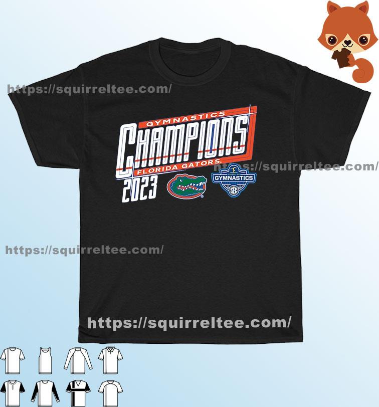 Florida Gators 2023 SEC Women's Gymnastics Tournament Champions Locker Room T-Shirt