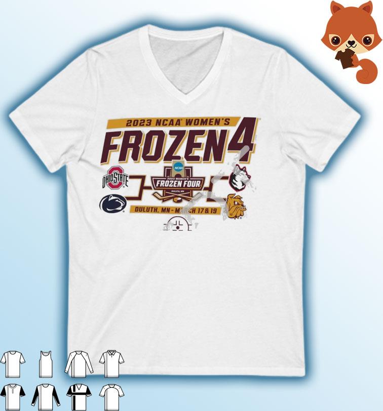 Frozen 4 NCAA Women's Ice Hockey 2023 March 17&19 Shirt