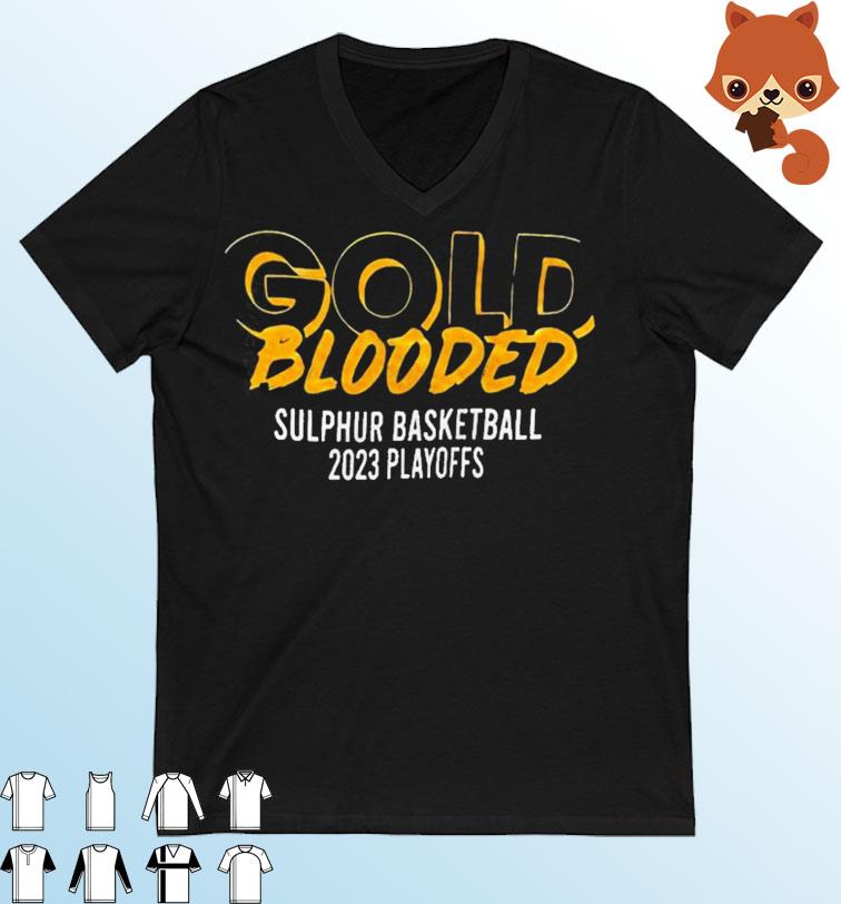 Golden State Warriors Gold Blooded sulphur basketball 2023 playoff Shirt