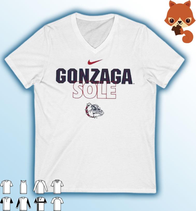 Gonzaga University Basketball Nike Gonzaga Sole shirt
