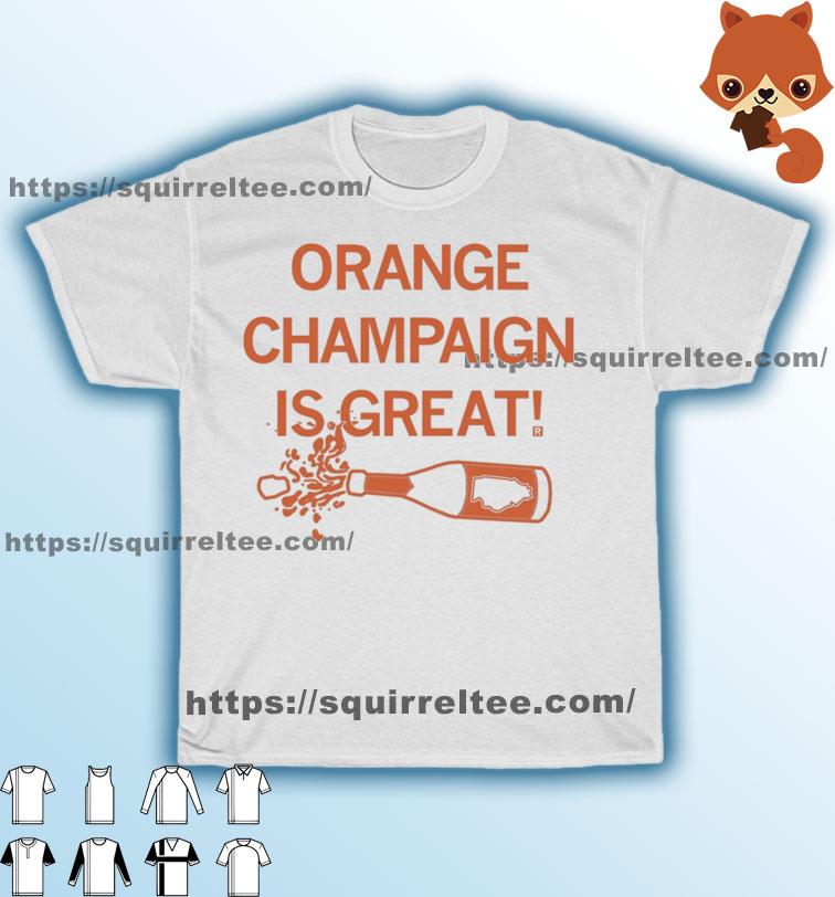 Illini Basketball Orange Champaign Is Great Shirt