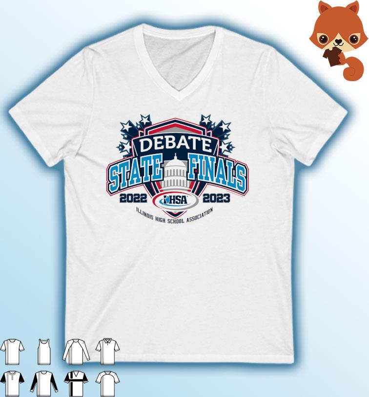 Illinois High School Association 2022-2023 IHSA Debate State Finals Shirt