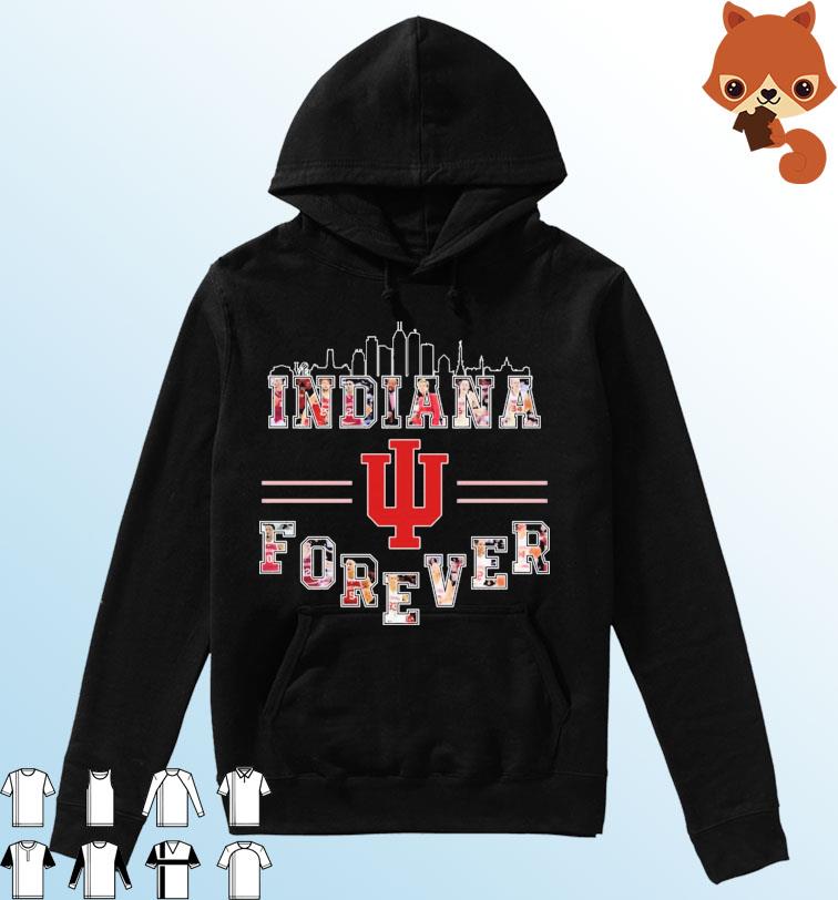 Indiana Basketball Forever Skyline Shirt Hoodie