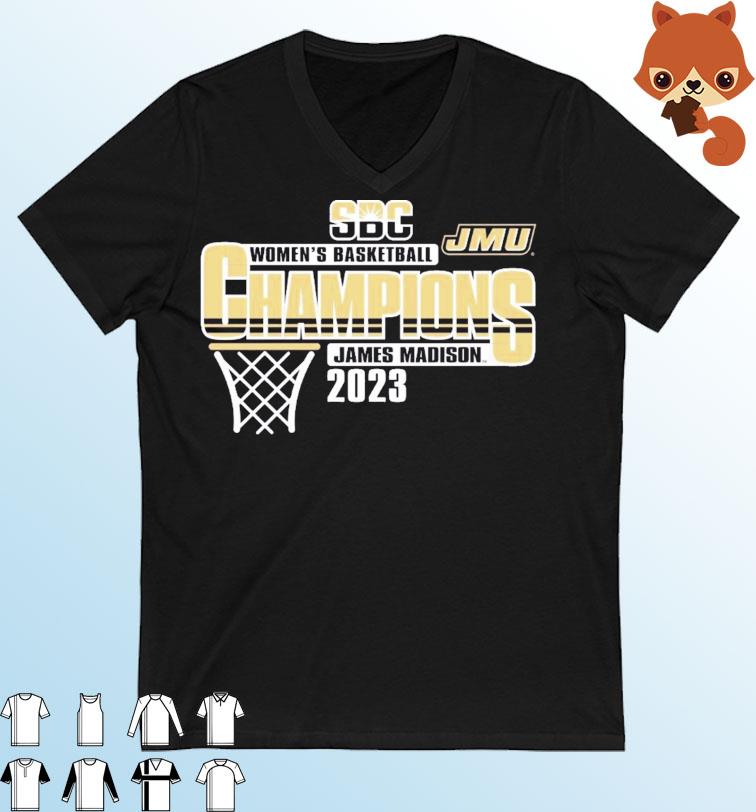 James Madison University Women's Basketball 2023 SBC Regular Season Champions Shirt