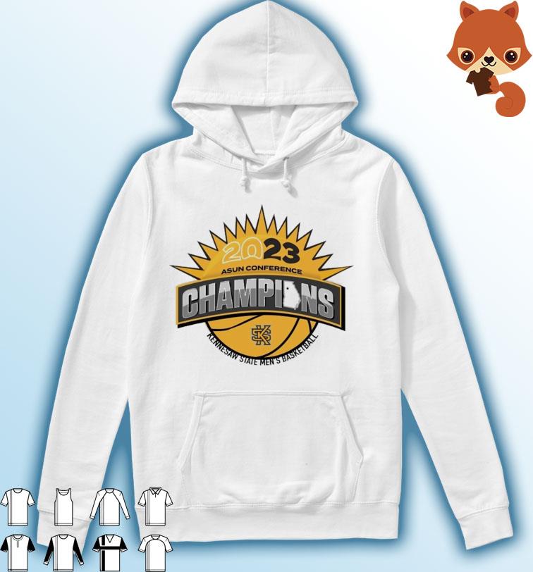 Kennesaw State Men's Basketball 2023 Asun Conference Champions Shirt Hoodie