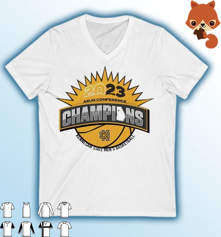 Kennesaw State Men's Basketball 2023 Asun Conference Champions Shirt