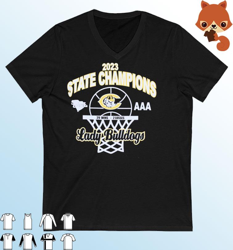 Lady Bulldogs 2023 AAA State Women's Basketball Champions Shirt