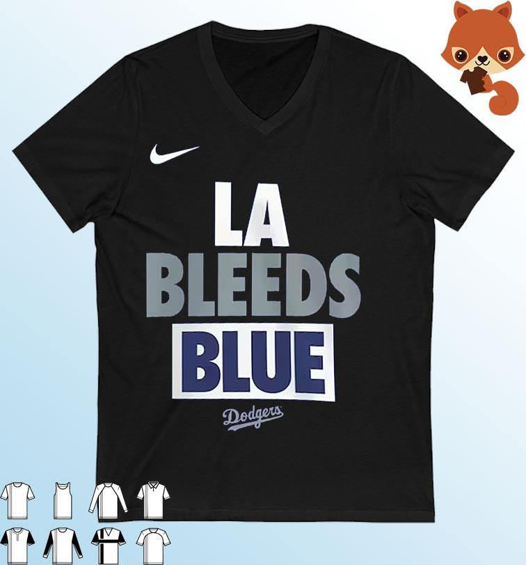 Los Angeles Dodgers Nike LA Bleed Blue Shirt