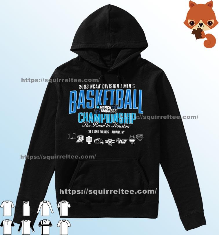 March Madness 2023 NCAA Division I Men's Basketball 1st & 2nd Rounds Albany Shirt Hoodie