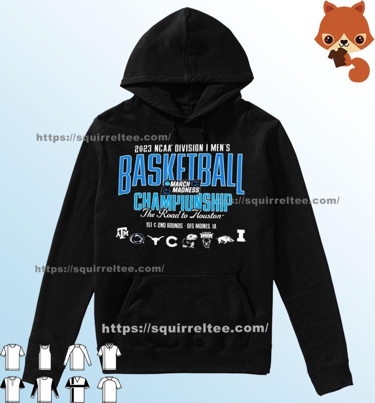 March Madness 2023 NCAA Division I Men's Basketball 1st & 2nd Rounds Des Moines Shirt Hoodie