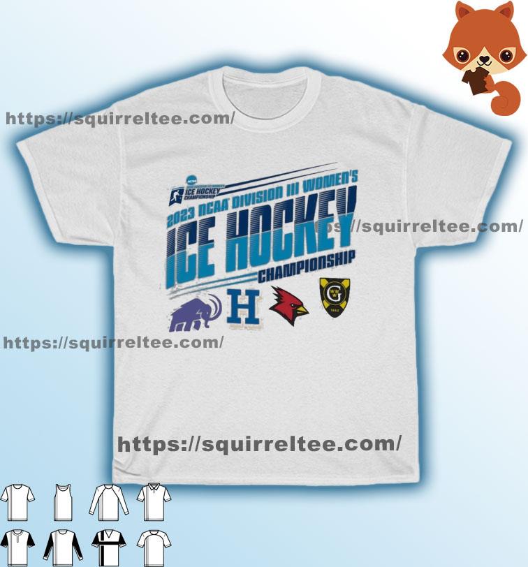 NCAA DIII Women's Ice Hockey 2023 Championship shirt