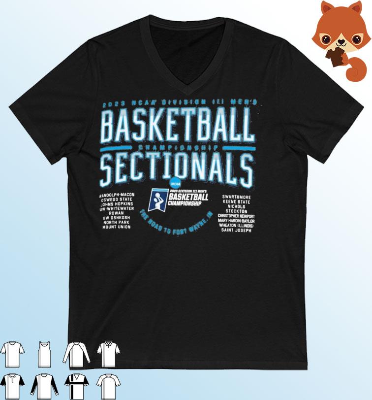 NCAA Division III Men's Basketball Selectionals Championship 2023 shirt
