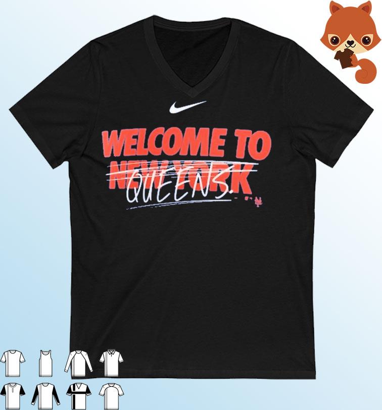 New York Mets Nike Welcome To Queens shirt