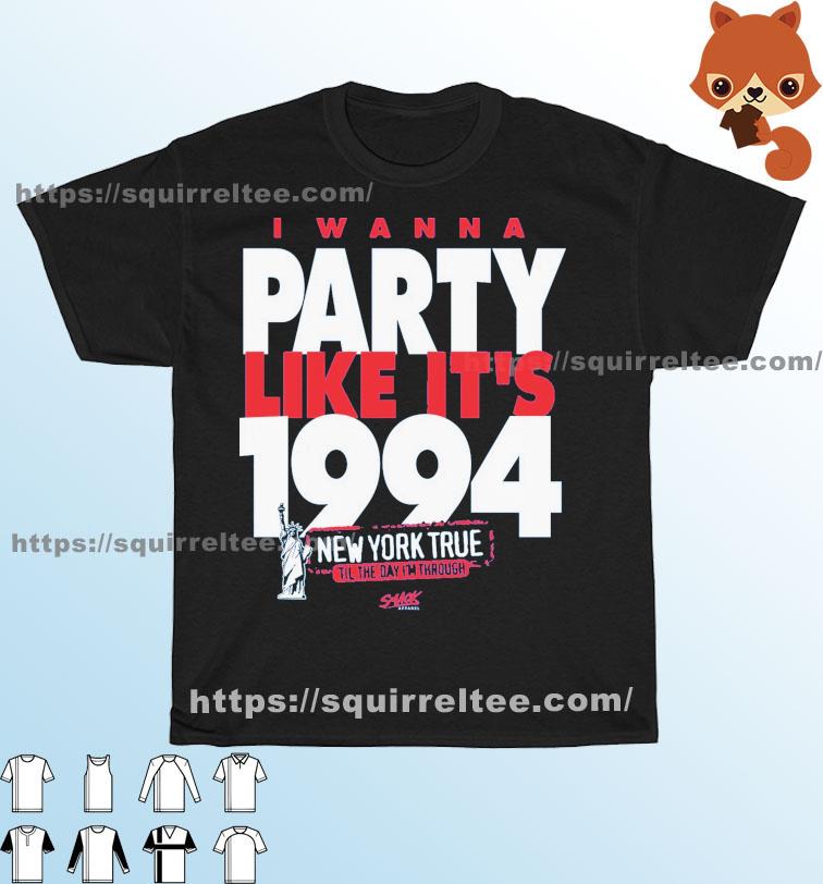 New York Rangers I Wanna Party Like It's 1994 Shirt