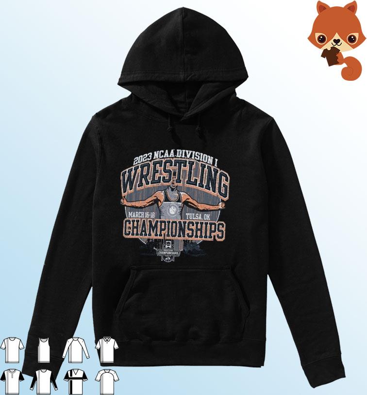 Official 2023 NCAA Division I Wrestling Championship Shirt Hoodie