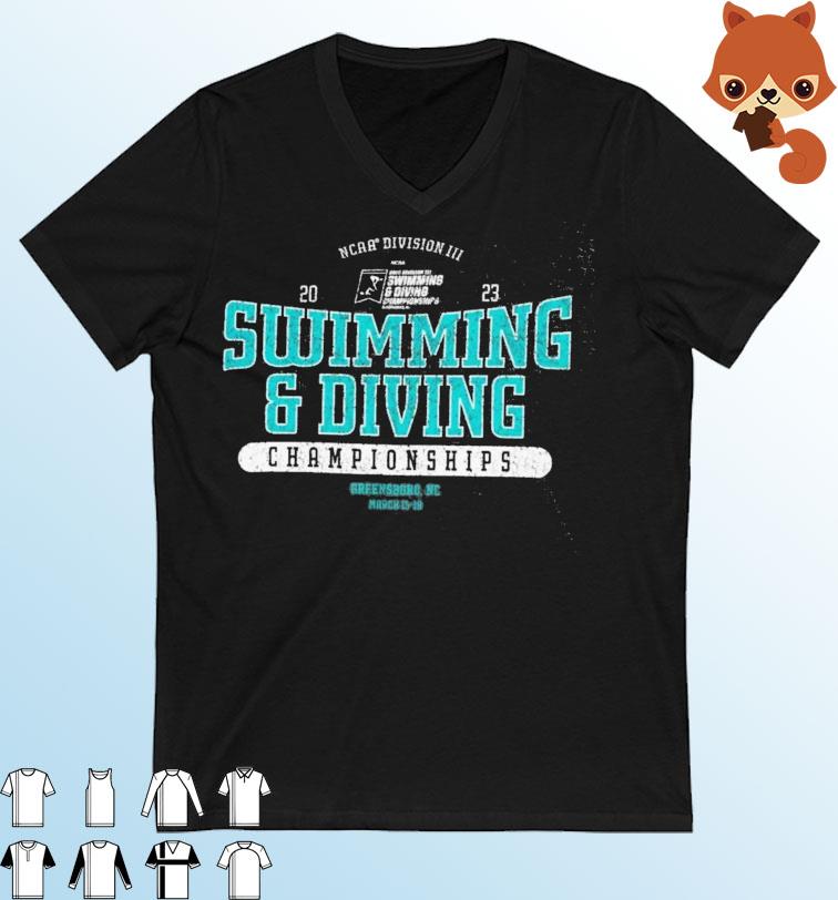 Official NCAA Division III 2023 Swimming & Diving Championships Shirt