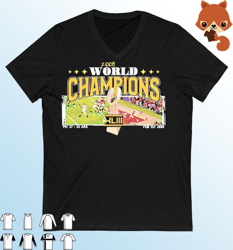 Pittsburgh Steelers 2008 World Champions Shirt