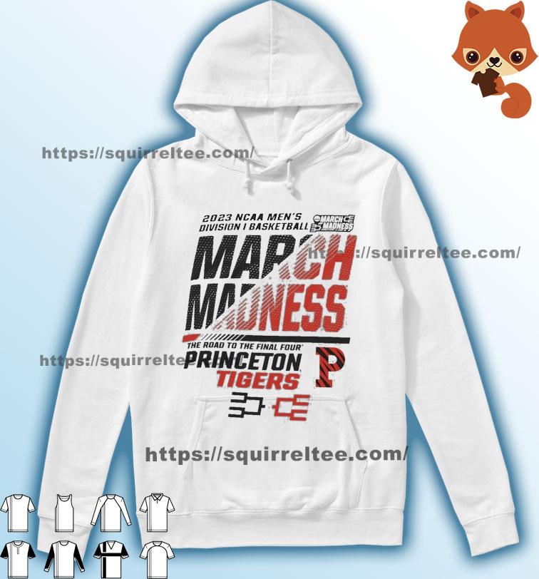 Princeton Men's Basketball 2023 NCAA March Madness The Road To Final Four Shirt Hoodie