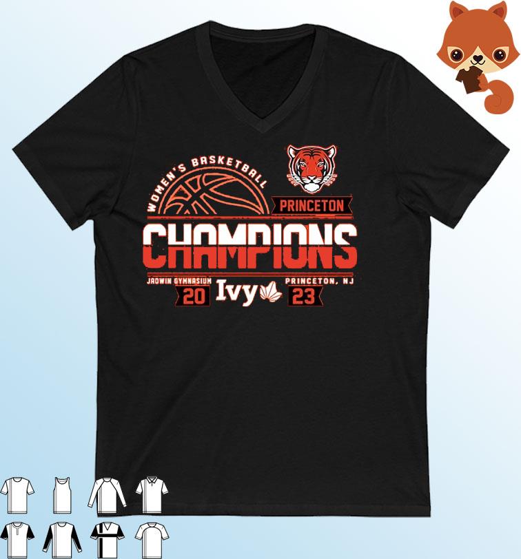 Princeton Tigers 2023 Ivy League Women's Basketball Conference Tournament Champions Shirt