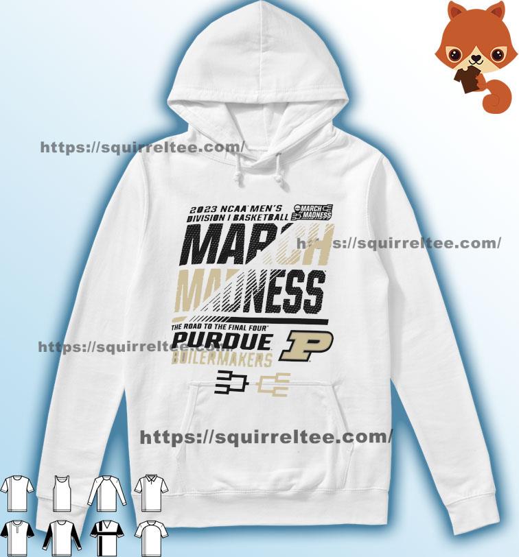 Purdue Men's Basketball 2023 NCAA March Madness The Road To Final Four Shirt Hoodie