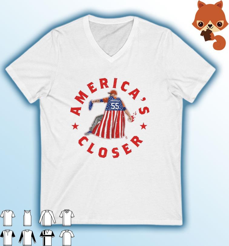 Ryan Pressly America's Closer shirt