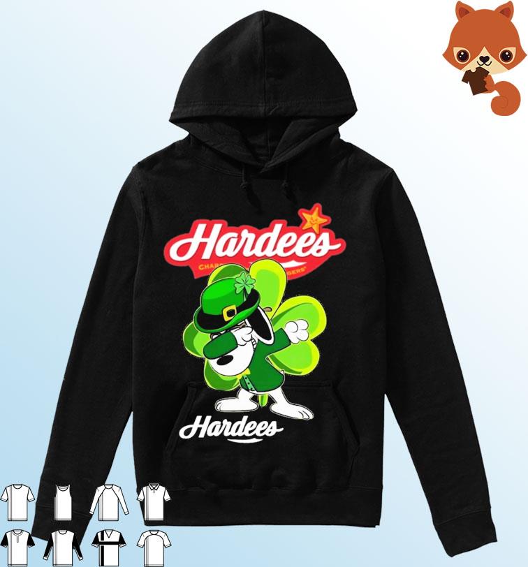 Snoopy Dabbing And Hardee's St Patrick's Day Shirt Hoodie