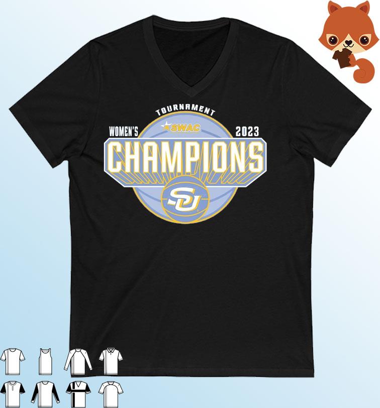 Southern University and A&M College Women's Basketball 2023 SWAC Tournament Champions Shirt