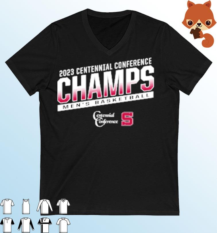 Swarthmore 2023 Centennial Conference Men's Basketball Champions Shirt