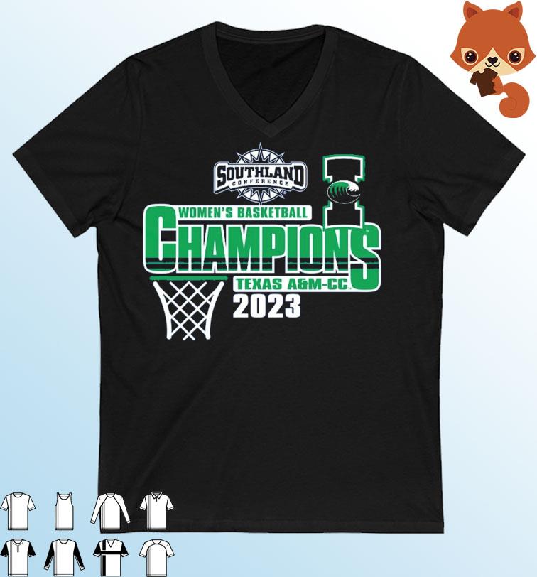 Texas A & M University-Corpus Christi Women's Basketball 2023 Southland Conference Regular Season Champions Shirt