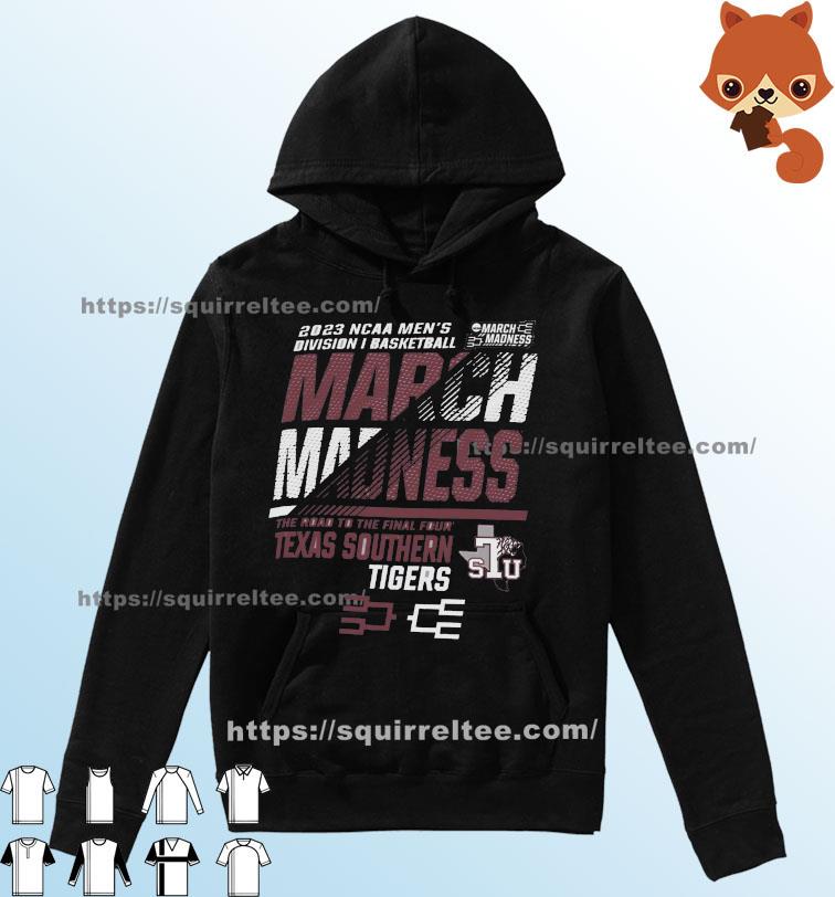 Texas Southern Men's Basketball 2023 NCAA March Madness The Road To Final Four Shirt Hoodie