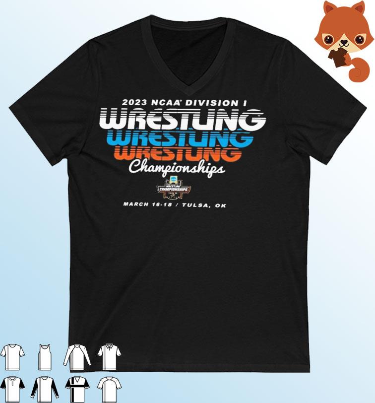 Tusla 2023 NCAA Division I Wrestling Championship shirt