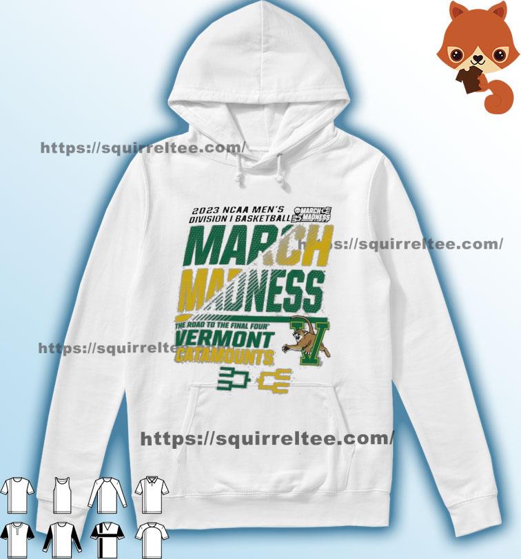 Vermont Men's Basketball 2023 NCAA March Madness The Road To Final Four Shirt Hoodie