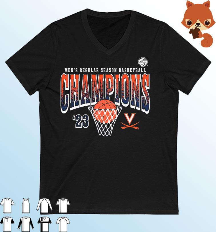 Virginia Cavaliers 2023 ACC Men's Basketball Regular Season Champions Shirt