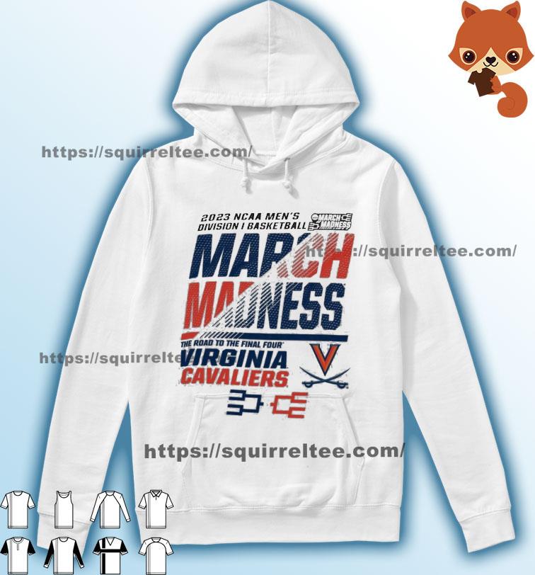 Virginia Cavaliers Men's Basketball 2023 NCAA March Madness The Road To Final Four Shirt Hoodie