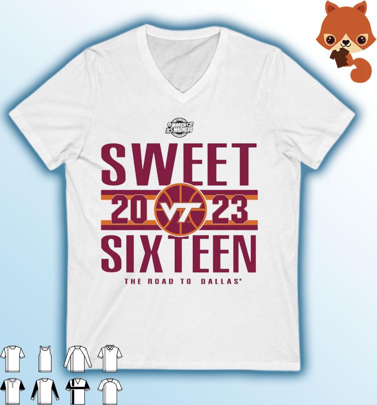 Virginia Women's' Basketball 2023 Sweet Sixteen The Road To Dallas shirt