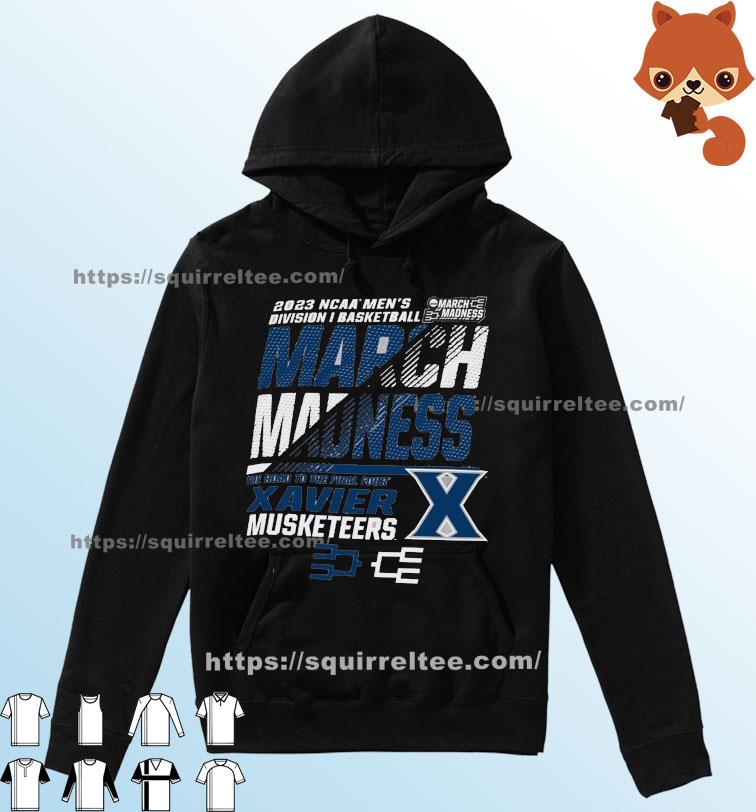 Xavier Men's Basketball 2023 NCAA March Madness The Road To Final Four Shirt Hoodie