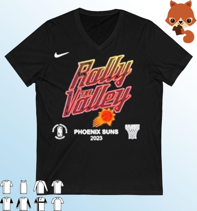 Nike Phoenix Suns Rally the Valley 2023 shirt, hoodie, longsleeve,  sweatshirt, v-neck tee