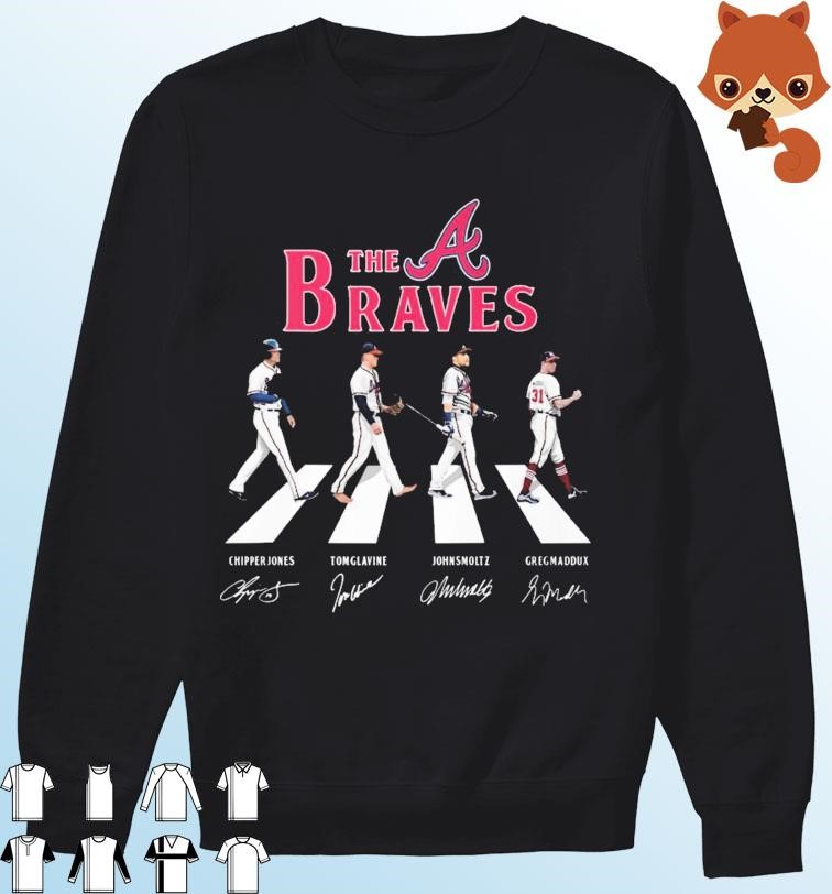 The Atlanta Braves Abbey Road 2023 Signatures Shirt, hoodie, sweater, long  sleeve and tank top