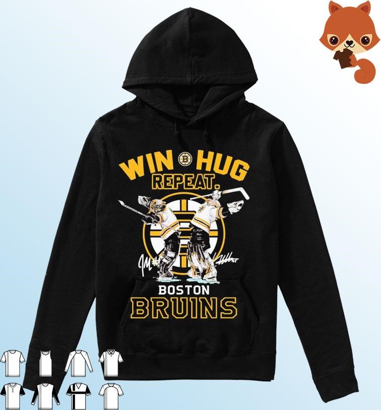 Hug it out Linus Ullmark Jeremy Swayman Bruins Boston shirt, hoodie,  sweater, long sleeve and tank top