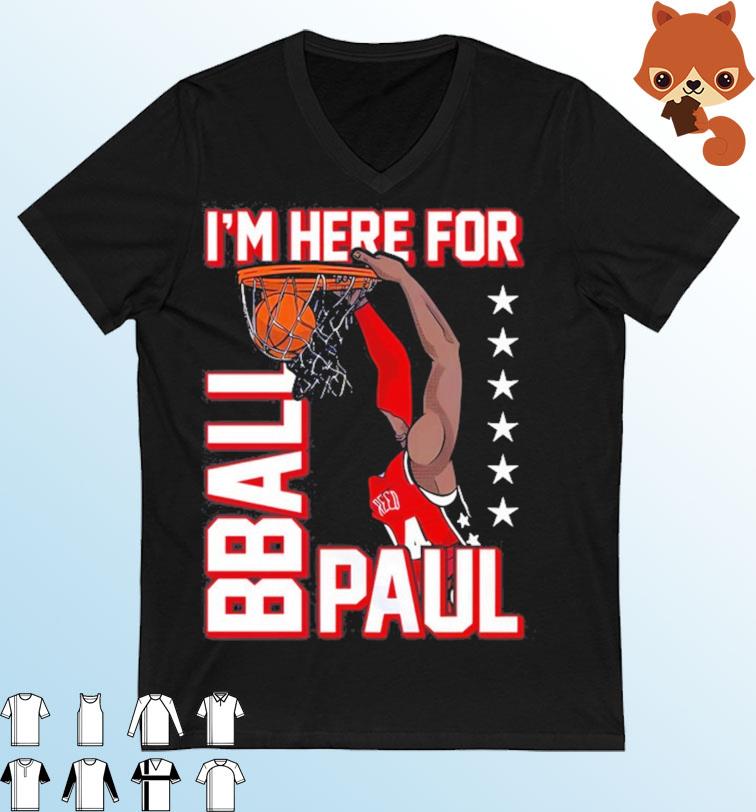 Paul Reed I'm Here For BBall Paul Dunk Shirt, hoodie, sweater, long sleeve  and tank top