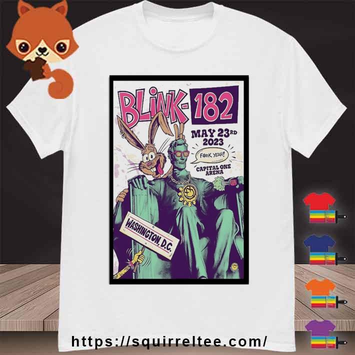 Blink-182 Washington DC May 23, 2023 Poster Shirt