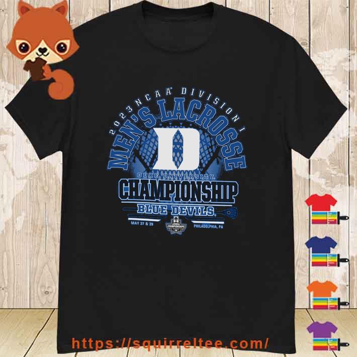 Duke Blue Devils 2023 NCAA DI Men's Lacrosse Championship Shirt