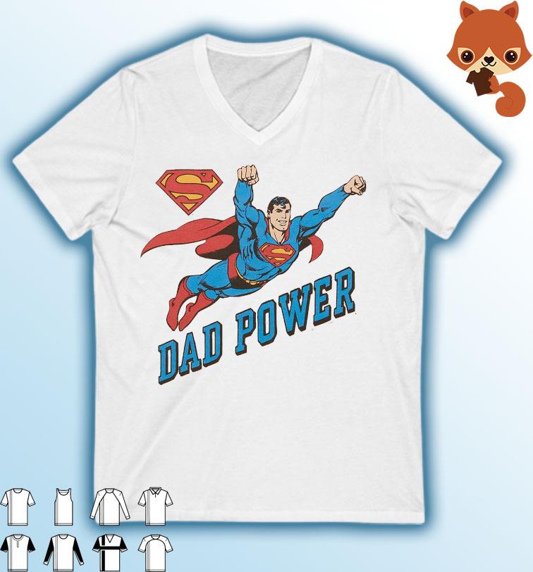 Odysseus langsom Nat Superman Dad Power Funny Father's Day Shirt, hoodie, sweater, long sleeve  and tank top