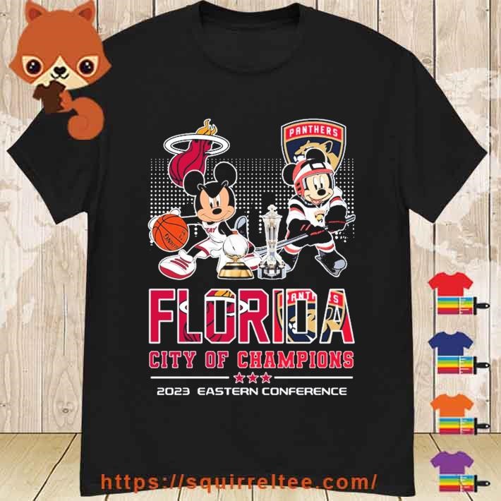 Miami Heat and Florida Panthers Florida City of 2023 Champions
