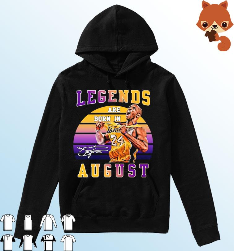 Official legends Are Born In August Kobe Bryant Shirt, hoodie