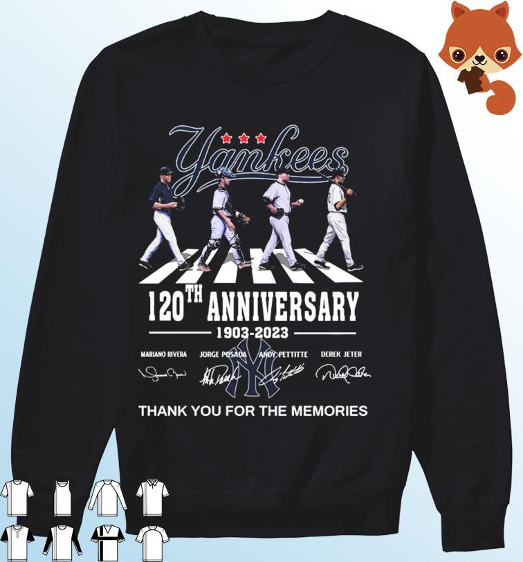 New York Yankees 120th Anniversary Shirt - High-Quality Printed Brand