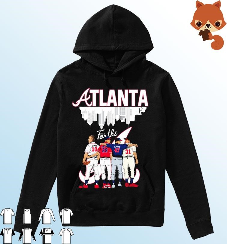 Atlanta Skyline For The Atlanta Braves Players Shirt, hoodie