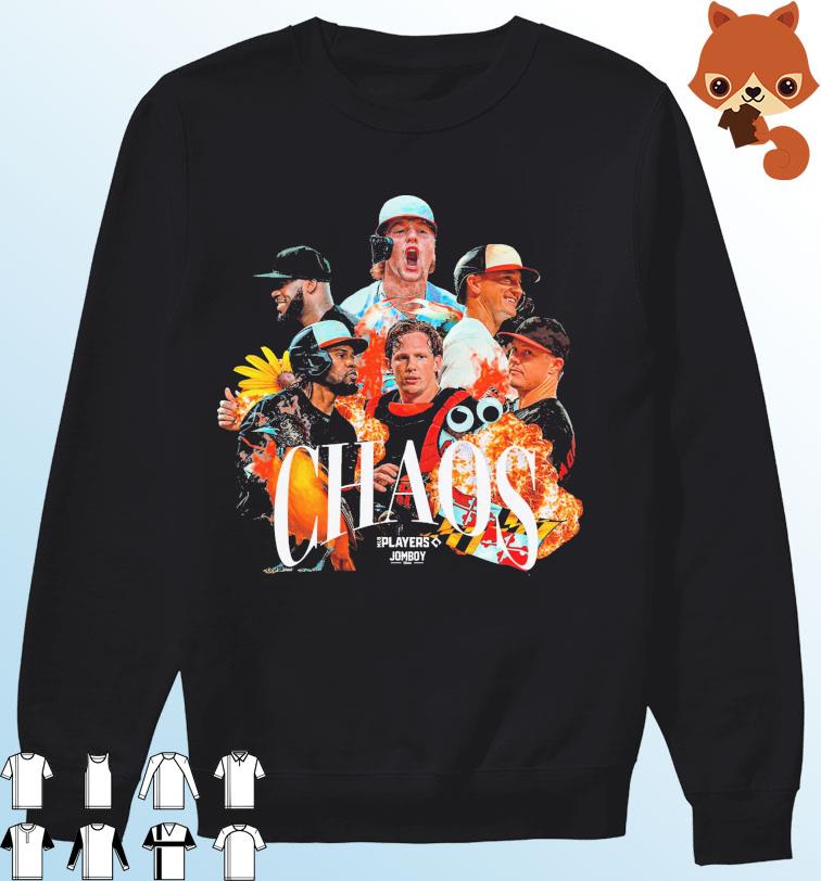 Orioles chaos comin Baltimore Orioles shirt, hoodie, sweater, long